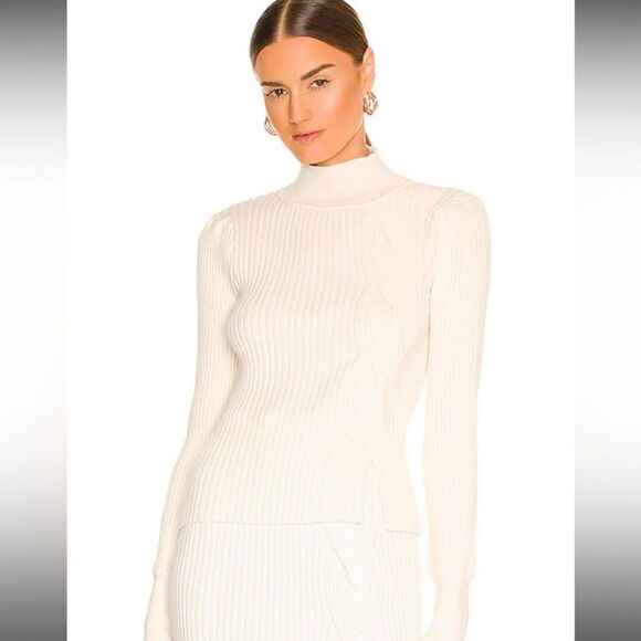BCBGeneration Sweater Top in Ivory - Picture 1 of 7